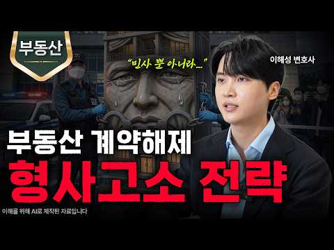 형사 고소로 부동산 계약해제 가능할까?ㅣ건축물분양법ㅣ부동산변호사ㅣ이해성 변호사ㅣ법무법인 도아